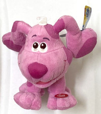 BNWT Blue's Clues Magenta Barking 7 3/4" Plush Toy
