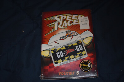 Speed Racer Volume 5 Speed Racer - Volume 5 (DVD, 2006) w/Collectable License Plate ...