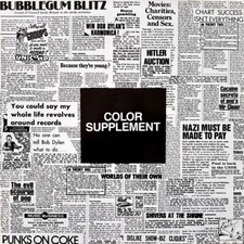 LP 33 Various ‎– Color Supplement UK 1988 Color Disc ‎– colors 4 New Wave