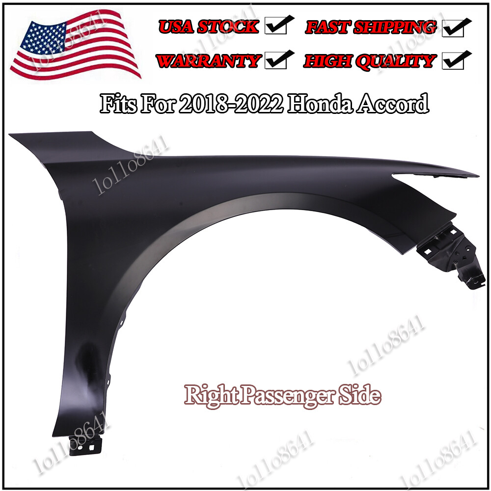 OE 60210TVAA00ZZ Front Fender For 2018-2022 Honda Accord Passenger