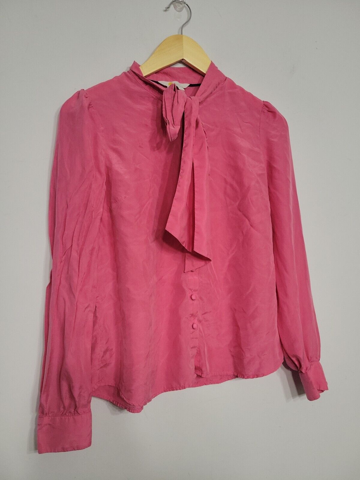 Boden Women's Top Size 8 Medium Pink Long Sleeve … - image 2