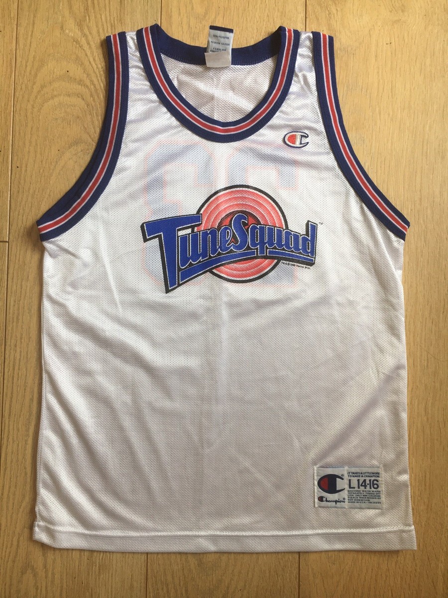 Space Jam Tune Squad Basketball Jersey VTG 1996 Jordan 23 Youth