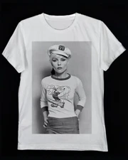 Debbie Harry Popeye Blondie Band T-shirt White Men S-2XL AC311
