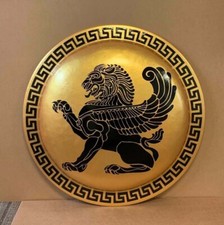 Lombo rotondo medievale autentico antico scudo oplite greco regali di Natale