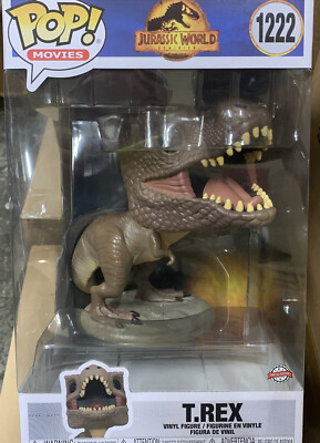 Jurassic World Dominion T-rex JUMBO Funko Pop 1222 10 inch