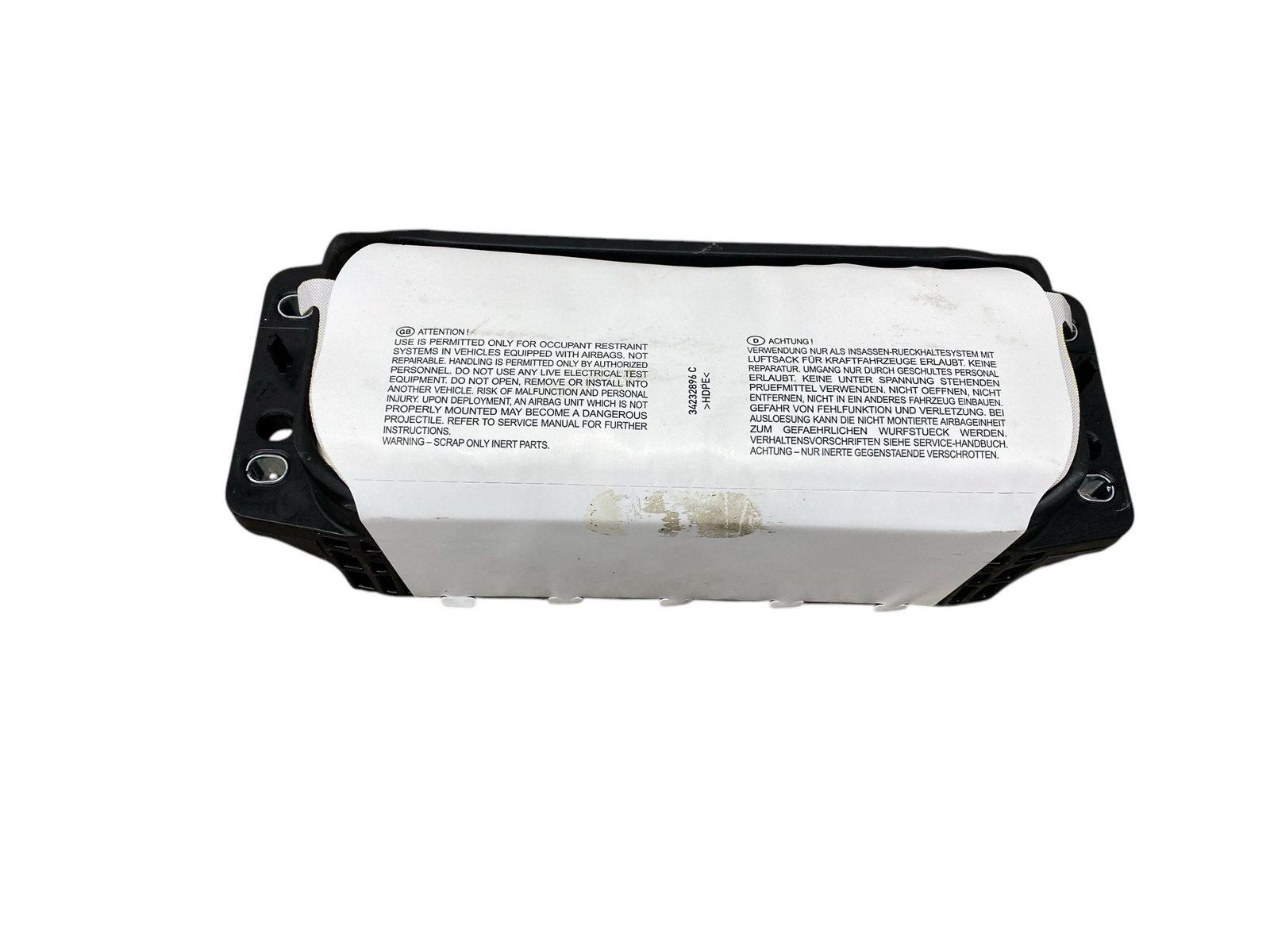 2016 - 2020 BENTLEY BENTAYGA OEM PASSENGER DASHBOARD SRS AIR BAG 36A880204F