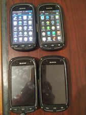 Lot of 4 Kyocera Torque E6710 1GB Black Sprint CDMA Smartphone For parts