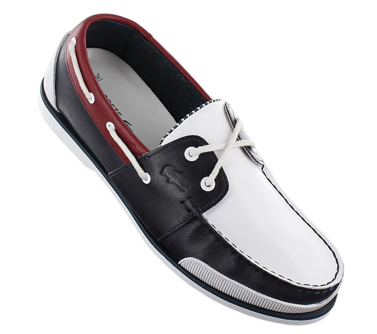 Peep Alfabetisk orden Bonde Lacoste Nautic 120 Herren Bootsschuhe 7-39CMA0075NWR Leder Schuhe Mokassin NEU | eBay Peep Alfabetisk orden Bonde Lacoste Nautic 120 Herren Bootsschuhe 7-39CMA0075NWR Leder Schuhe Mokassin NEU | eBay