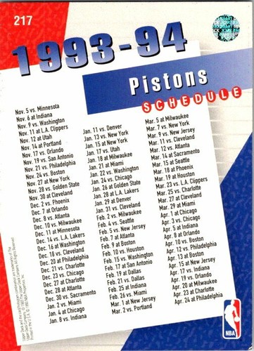 1993-94 Upper Deck Basketball Pick / Choose Your Cards #201-400 - Picture 35 of 401