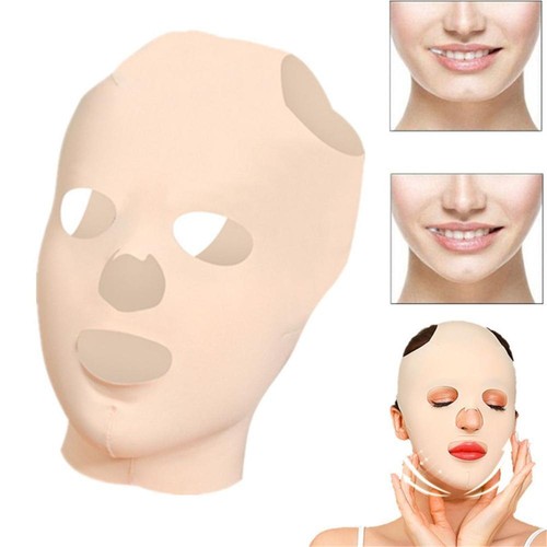Anti Wrinkle Slimming Full Face Face-lift Mask Sleeping Mask Sleep Bandage - Picture 7 of 7