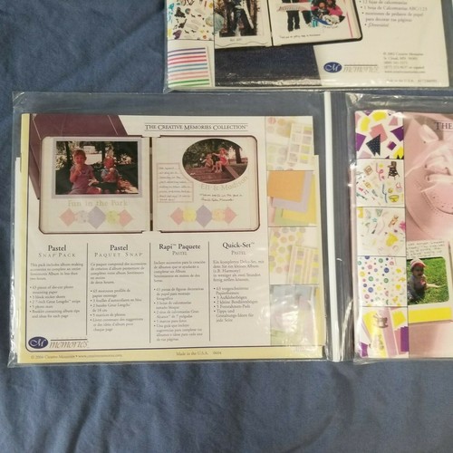 Creative Memories "SHE'S A STAR, PASTEL, IT'S A GIRL" SNAP PACKS. - Picture 6 of 12