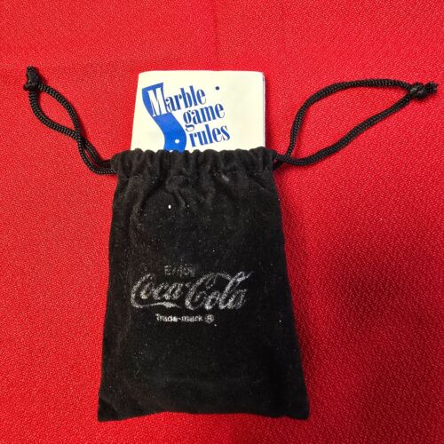 Vintage Coca-Cola Marble Game with Pouch/Bag & Instruction Booklet - Picture 6 of 6