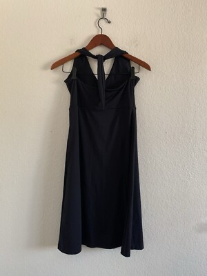 Patagonia Women Black Halter Nylon Stretch Active Dress S Outdoor Hiking  Camping | eBay