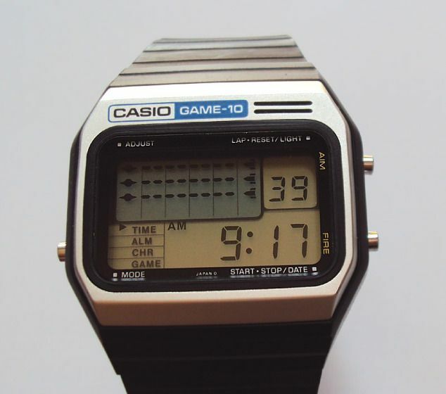 casio thermo scanner watch