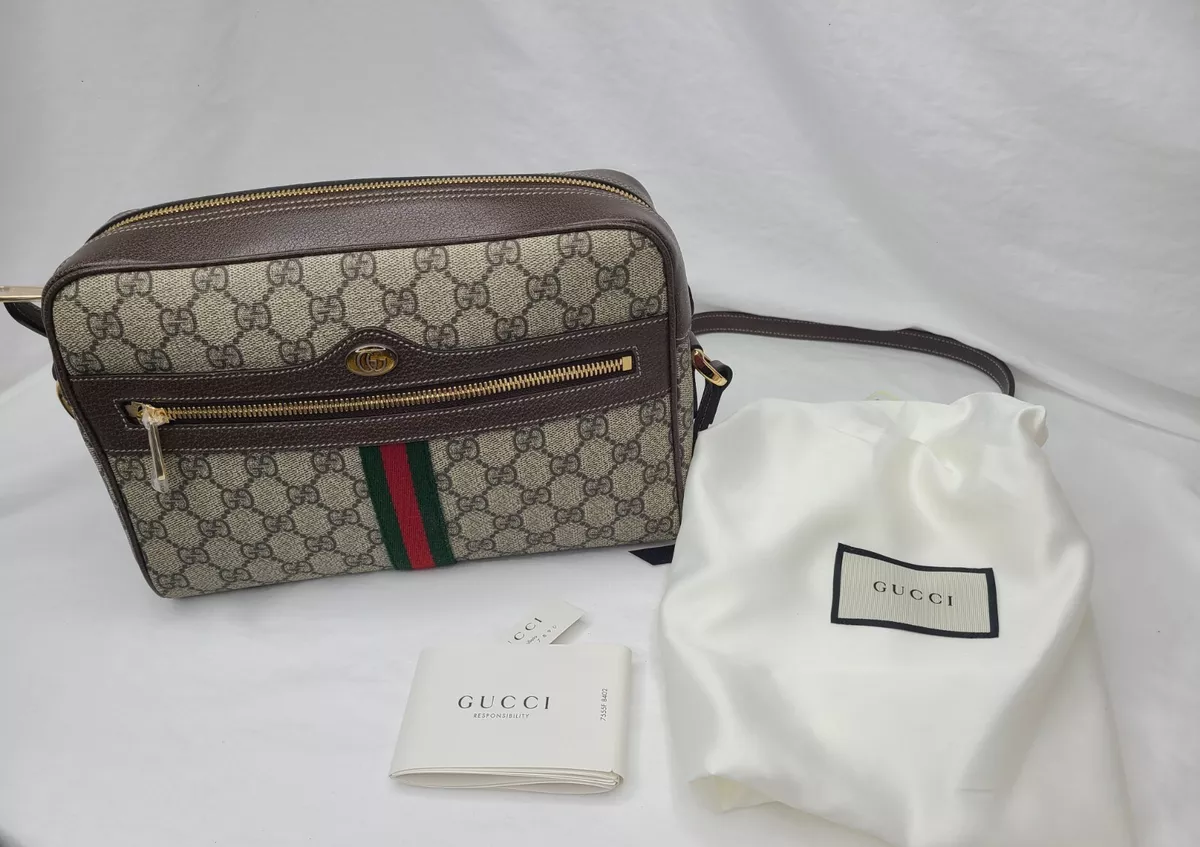 Gucci Ophidia GG Supreme Small Shoulder Bag - Farfetch