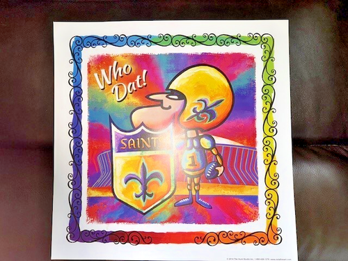 New Orleans Saints 1988 Who Dat Sign Rare | eBay