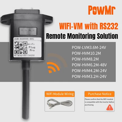 POWMR WIFI Module Wireless Remoter for SOLAR OFF-GRID Inverters Android IPhone APP USA