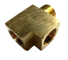 3/4 NPT Brass Street Tee Fitting (3/4 inch National Pipe Thread)- Made In USA