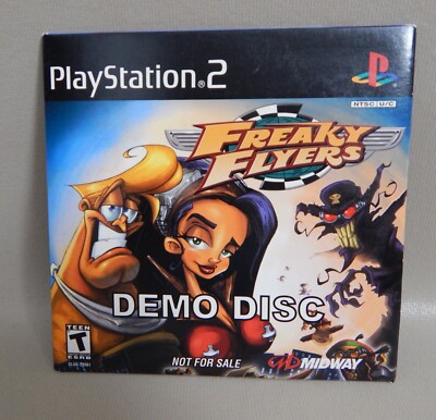 Freaky Flyers (Sony PlayStation 2, 2002) Rare OOP Sealed Demo Disc NEW in Sleeve
