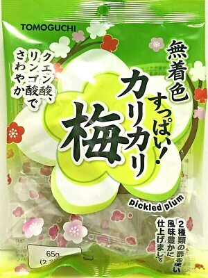TOMOGUCHI KARIKARI Pickled Plum No coloring 65g x 3pack
