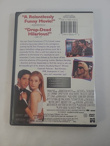 The Pallbearer DVD David Schwimmer Gwyneth Paltrow Barbara Hershey Free Shipping - Picture 2 of 3