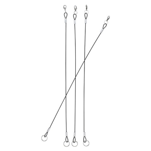 4 Pcs Anti-lost Wire Lanyard Hand Writing Pen Lanyards with Clips - 第 9/12 張圖片