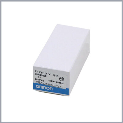 Omron DC 12V AC 24V 110V 220V H3Y-2 H3Y-2-C H3Y-4 H3Y-4-C 1S 10S 30S 60M & Base