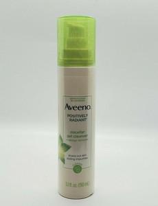aveeno maxglow micellar gel cleanser