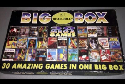 BIG BOX - 30 GAMES - BEAU JOLLY - ZX Spectrum 48K Cassette - RARE