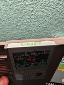 Rad Racer (Nintendo Entertainment System) NES Cartridge, Sleeve, Manual, Box