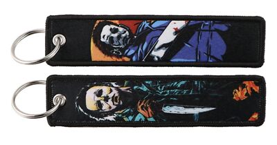 Pinstant Halloween Michael Myers John Carpenter Classic Movie Keychain Key Tag