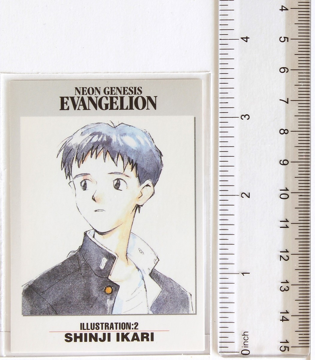Shinji Ikari - Neon Genesis Evangelion Card (Initial setting) | eBay