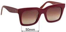 SFx Replacement Sunglass Lenses Fits Celine Cl 41411/f/s - 50mm Wide