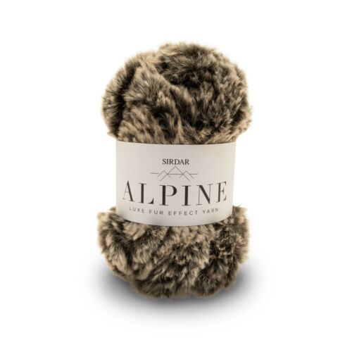 Sirdar Alpine Luxe Pelzeffekt Strickgarn Wolle 50g - Bild 5 von 10