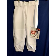 NWT Franklin Nicker Style Baseball/Softball Pants White Youth XS