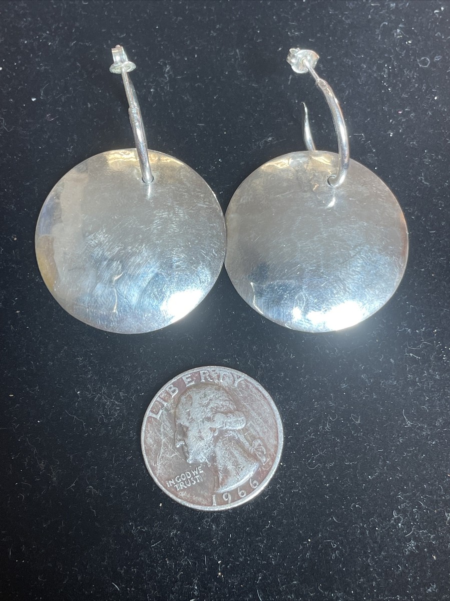 Vintage Textured Sterling Silver Mexico DDD Dominique 