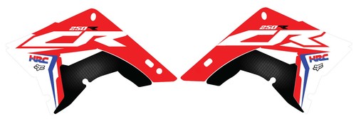 HONDA POLISPORT RESTYLE SHROUD GRAPHIC CR125 CR250 2002 2003 2004 2005 2006 2007 - Picture 7 of 7