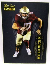 2022 Wild Card Matte McKENZIE MILTON Rookie Card #MB-84
