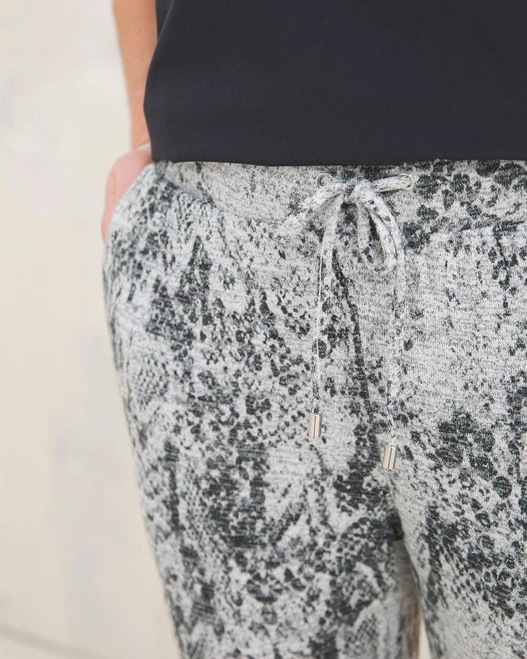 Chico's Zenergy Estampado Serpiente Joggers 1 (Nuevo) Foto 4 de 4