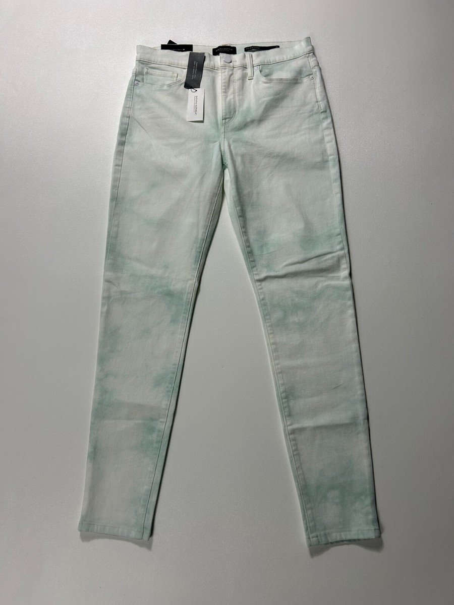 Banana Republic Premium Denim Jeans Women's Size 30L White Skinny