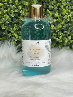 Luxury Women s Pineapple Orange Vegan Body Wash Shower Gel Bath All Skin Types