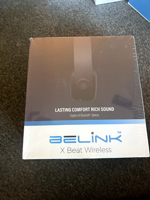 Belink X Beat Wireless Headphones New Sealed Box Model 3.2 Bluetooth