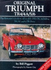 Original Triumph Tr44a56 Restorers Guide 1961-76 By Bill Piggott 1998 Hc Vg
