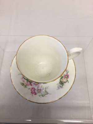 STAFFORDSHIRE カップ&ソーサー　中古品物 Delphine Staffordshire Cup & Saucer Vintage Antique | eBay