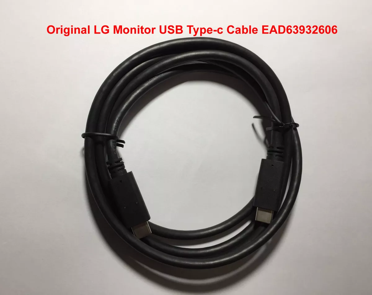 New Original LG EAD63932606 USB Type-C Cable for LG 43UN700T-B 4K