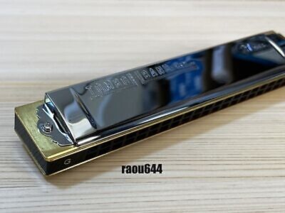 TOMBO No.1521 C Key TOMBO BAND DELUXE Tremolo Harmonica 21 holes
