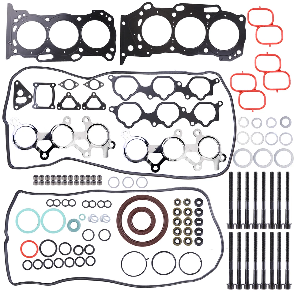 FOR 2005-2016 TOYOTA CAMRY SIENNA LEXUS ES350 3.5L HEAD GASKET SET BOLTS 2GRFE - Image 2 of 4