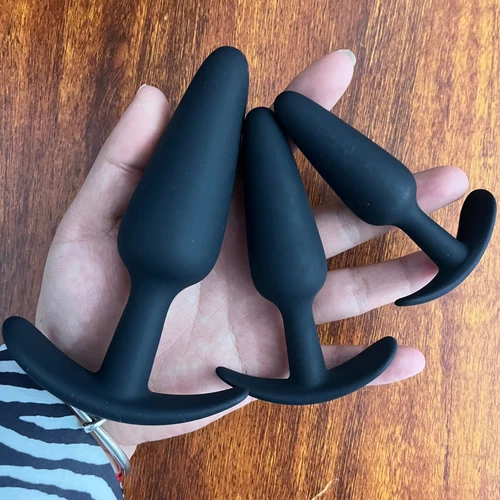 Set Anal Butt Plug Anal Beginners Training Prostate Massager Sex Toys for Women - Picture 11 of 39
