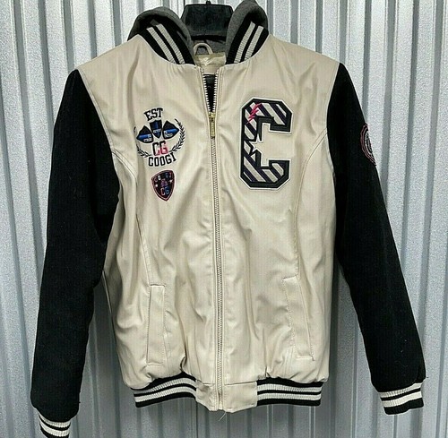 COOGI Womens Varsity Jacket Black and 