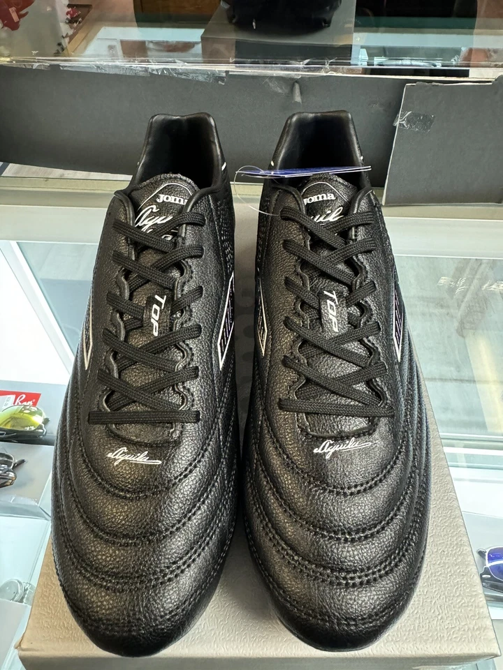 Botines de fútbol Joma Aguila Top 2101 negros terreno firme para hombre TOTALMENTE NUEVOS Foto 2 de 4